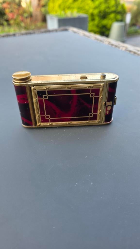 Art-deco poederdoos / sigarettenhouder ca 1925, Ophalen of Verzenden