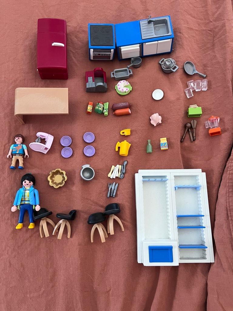 Playmobil keuken, Ophalen, Gebruikt, Complete set
