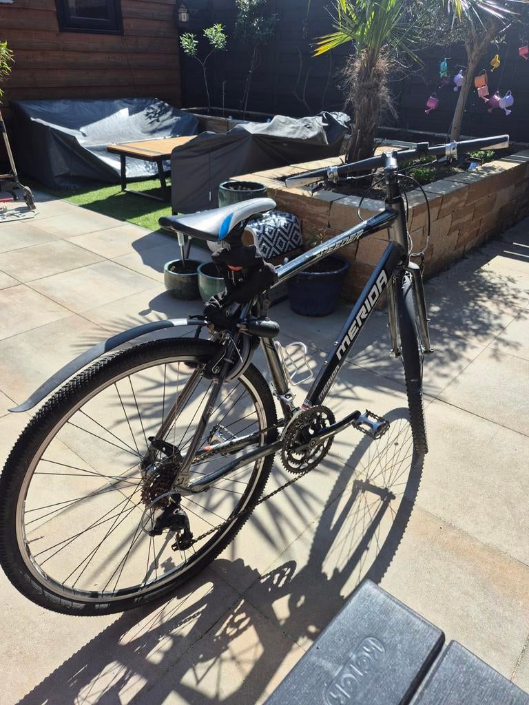 Merida herenfiets, Fietsen en Brommers, Fietsen | Heren | Herenfietsen, Ophalen, Gebruikt, Overige merken, Versnellingen
