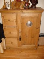 Grenen spekkast 1-deurs kast met 3 lades – AANBIEDING, Ophalen