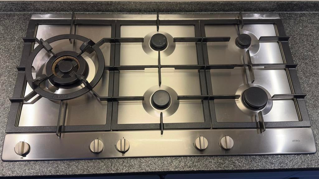 ATAG 5 Pits Gasfornuis, Ophalen, Gebruikt, Inbouw, Gas