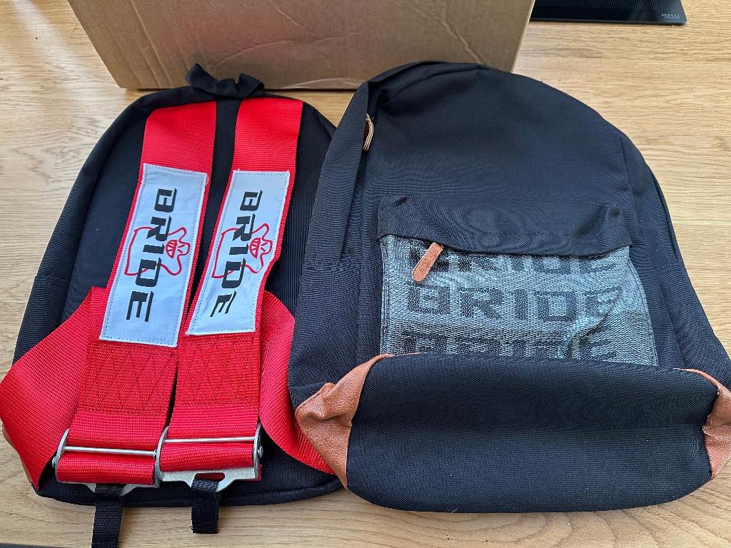 JDM Rugzak Rugtas tas Bride Rood zwart