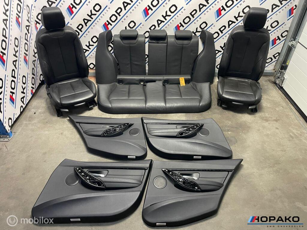 Interieur zwart leder BMW F30 3 serie sport, Auto-onderdelen, Gebruikt, Einsteinlaan 5 rijswijk, Bmw, Ophalen of Verzenden
