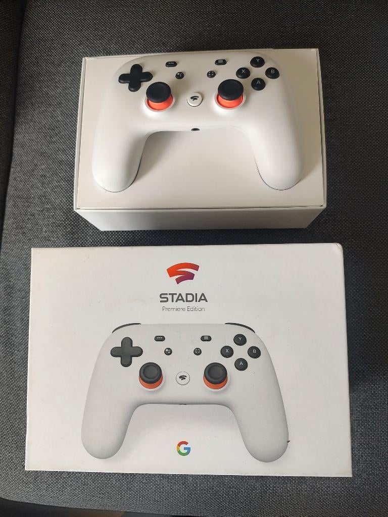 Mooie Google Stadia Bluetooth Game Controller PC oplaadbaar, Computers en Software, Joysticks, Ophalen of Verzenden, Zo goed als nieuw