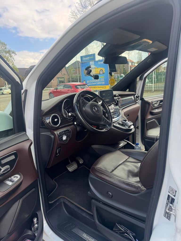 Mercedes-Benz V-Klasse 2.2 CDI 140KW V250 Lang 2014 Wit, Automaat, Achterwielaandrijving, 8 stoelen, 255 €/maand