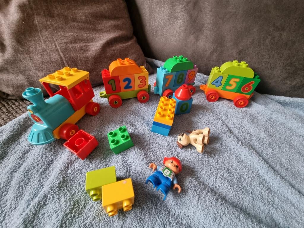 Duplo getallen trein, Ophalen of Verzenden, Duplo