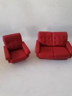 seventies bank en stoel voor Barbie, Ophalen of Verzenden