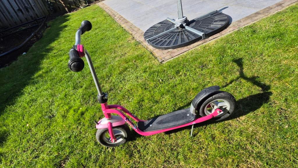 Puky roze step voor kinderen, Ophalen, Gebruikt, Gewone step, Puky