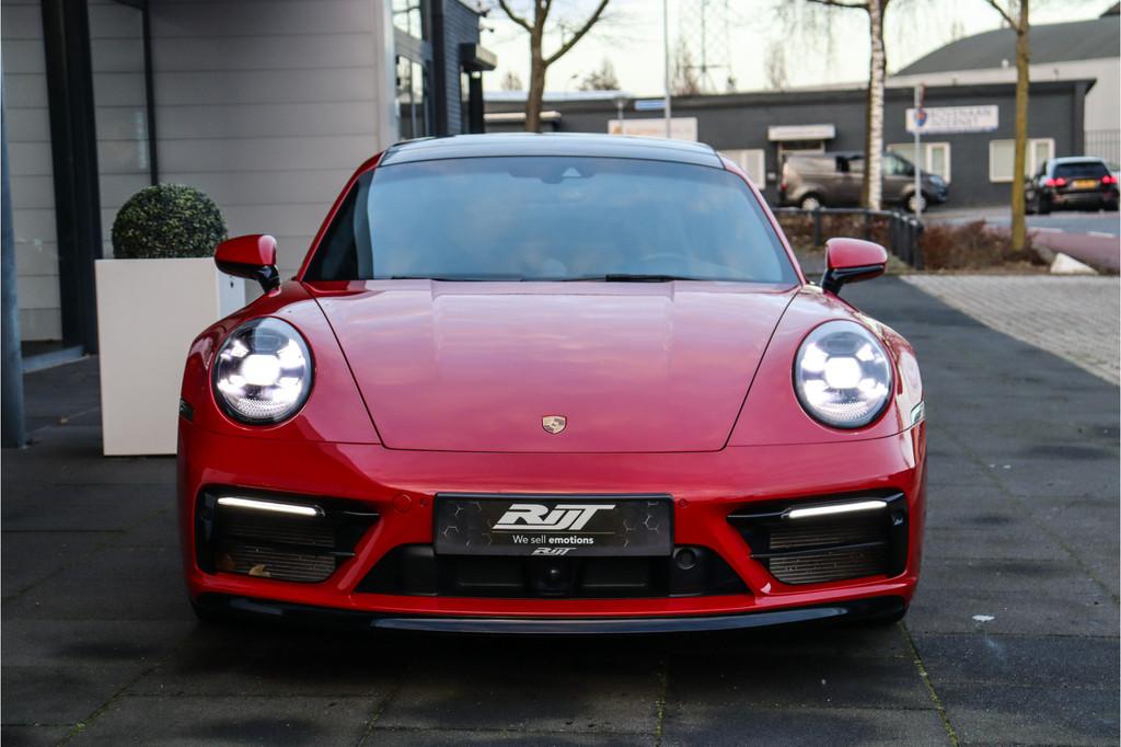 Porsche 911 992 3.0 Carrera 4 S *Pan.dak/Excl.Manufactor/LIF, Auto's, Porsche, Automaat, Gebruikt, Zwart, 4 stoelen