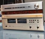 Accuphase klasse A C222 pre amp P266 power MOSFET 130w TOP!!, Audio, Tv en Foto, Versterkers en Receivers, Refurbished, 120 watt of meer