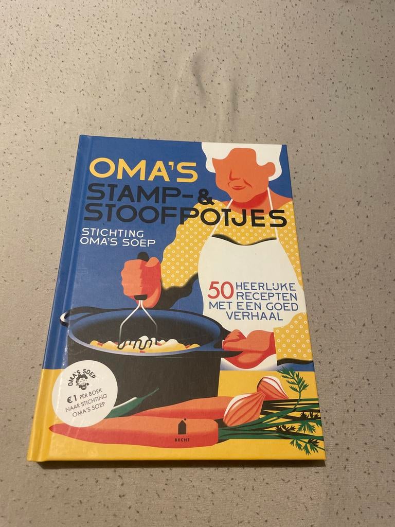 Oma's Stamp- & Stoofpotjes - 50 Heerlijke Recepten, Boeken, Kookboeken, Ophalen of Verzenden, Nieuw, Nederland en België, Hoofdgerechten