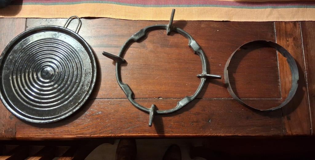 Warmhoudplaatje wokringen, Ophalen, Zwart, Overige merken