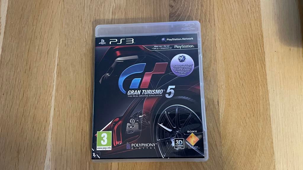 Gran Turismo 5 PS3 - Racegame in uitstekende staat, Online, 1 speler, Racen en Vliegen, Ophalen of Verzenden