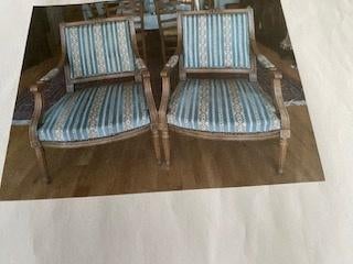 Stoffen zeteltjes Louis 14 in zeer goede staat, Huis en Inrichting, Fauteuils, Louis 14 i, Minder dan 75 cm, Ophalen of Verzenden