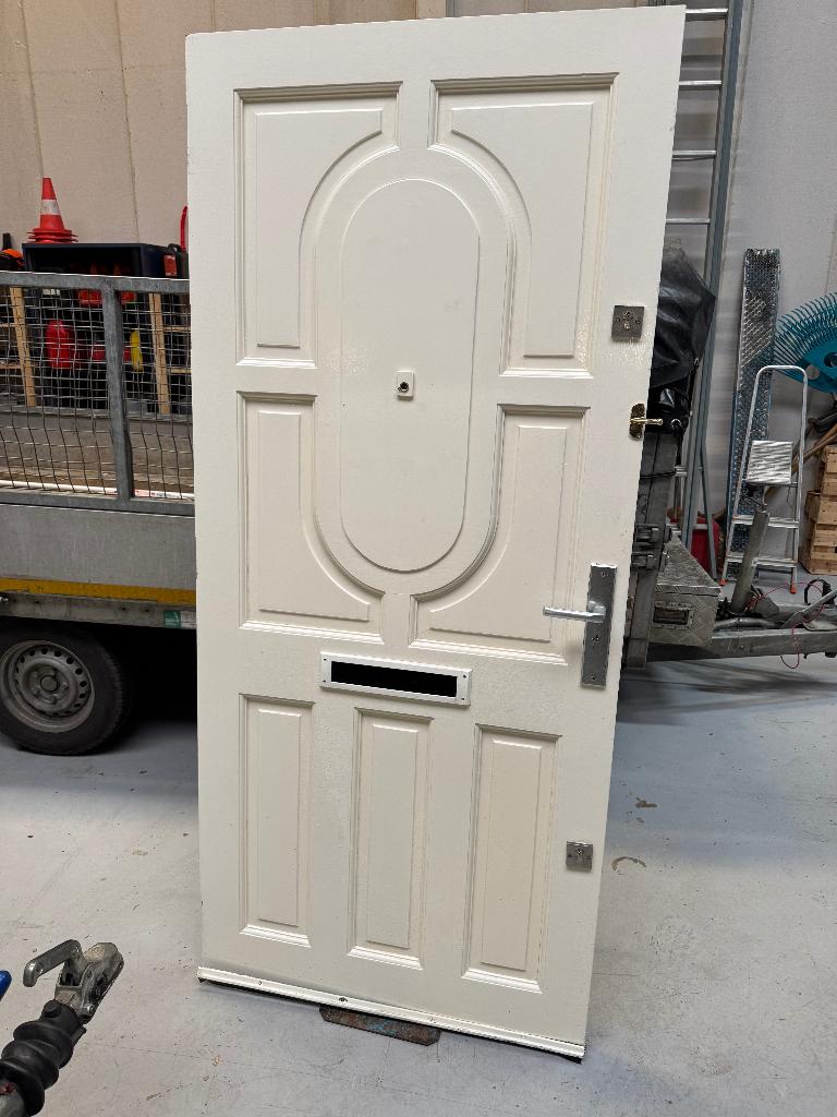 Maranti Buitendeur (Laatste week op Marktplaats ), Doe-het-zelf en Verbouw, Gebruikt, 80 tot 100 cm, Ophalen of Verzenden, Buitendeur