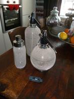 spuitwaterfles syphon sifon  rond -lang + shaker, Ophalen