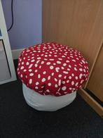 Efteling paddestoel poef 1 of 2 stuks, Ophalen, Minder dan 50 cm, Rond, Nieuw