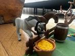 Playmobil Manege - Zo goed als nieuw en compleet, Ophalen of Verzenden, Zo goed als nieuw, Complete set