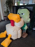 Levensgrote Minecraft Knuffels: Zombie & Kip, Ophalen of Verzenden