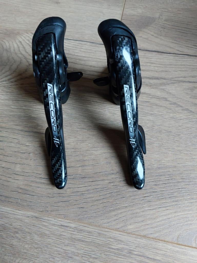 Campagnolo Record 11-speed Carbon Shifters, Ophalen of Verzenden, Gebruikt, Overige typen, Campagnolo