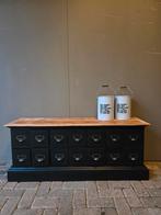 Ladekast tv-kast zwart industrieel bezorgen mogelijk!, Ophalen of Verzenden