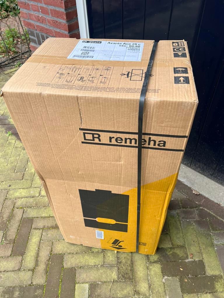 Remeha Avanta ACE 28 cw4 nieuw in doos, Ophalen, 30 tot 80 cm, Cv-ketel of Combi-ketel, Nieuw