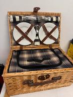 Luxe picknickmand voor 2 personen - Compleet, Ophalen of Verzenden, Zo goed als nieuw