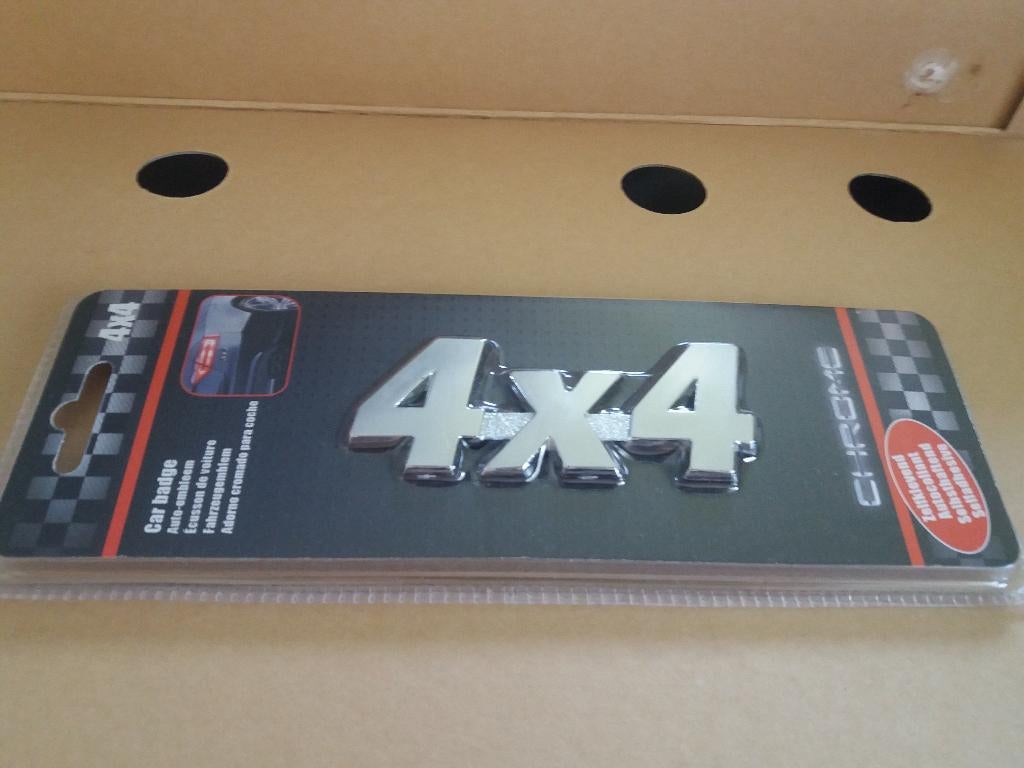 AUTO SIGN – NIEUW – 4x4 FOUR WHEEL DRIVE - VOOR DE LOOK, Ophalen of Verzenden, Nieuw, Universele onderdelen