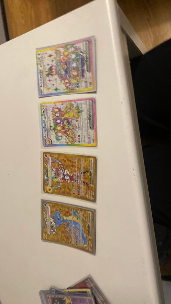 Lapras Ex cinderace EX galvantula EX terapagosEX, Ophalen of Verzenden, Zo goed als nieuw, Meerdere kaarten