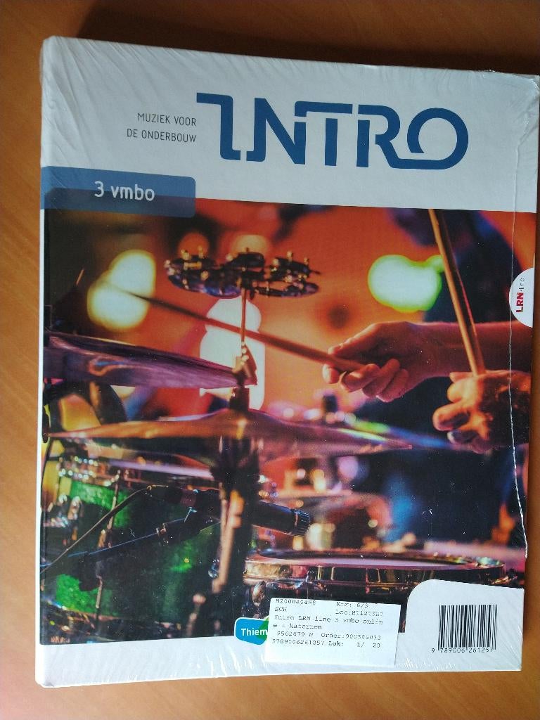 INTRO. Muziek voor de onderbouw. 3 vmbo, Boeken, Ophalen of Verzenden, Nieuw, VMBO
