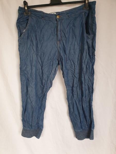 Leuke 3/4e spijkerbroek mt L merk Pescara, Kleding | Dames, Spijkerbroeken en Jeans, Blauw, ., Ophalen of Verzenden, Zo goed als nieuw
