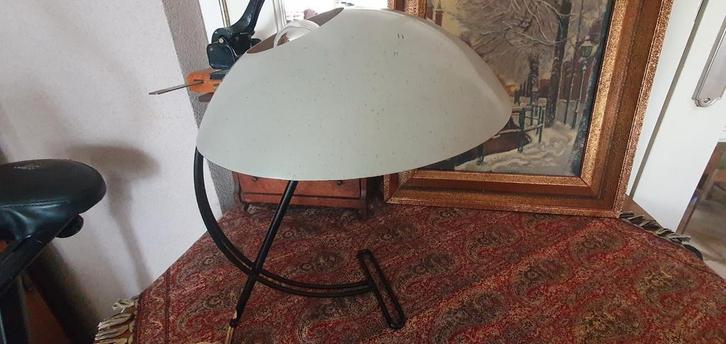 Vintage Louis Kalff Philips NB100 lamp, Huis en Inrichting, Lampen | Tafellampen, Gebruikt, Minder dan 50 cm, Ophalen of Verzenden