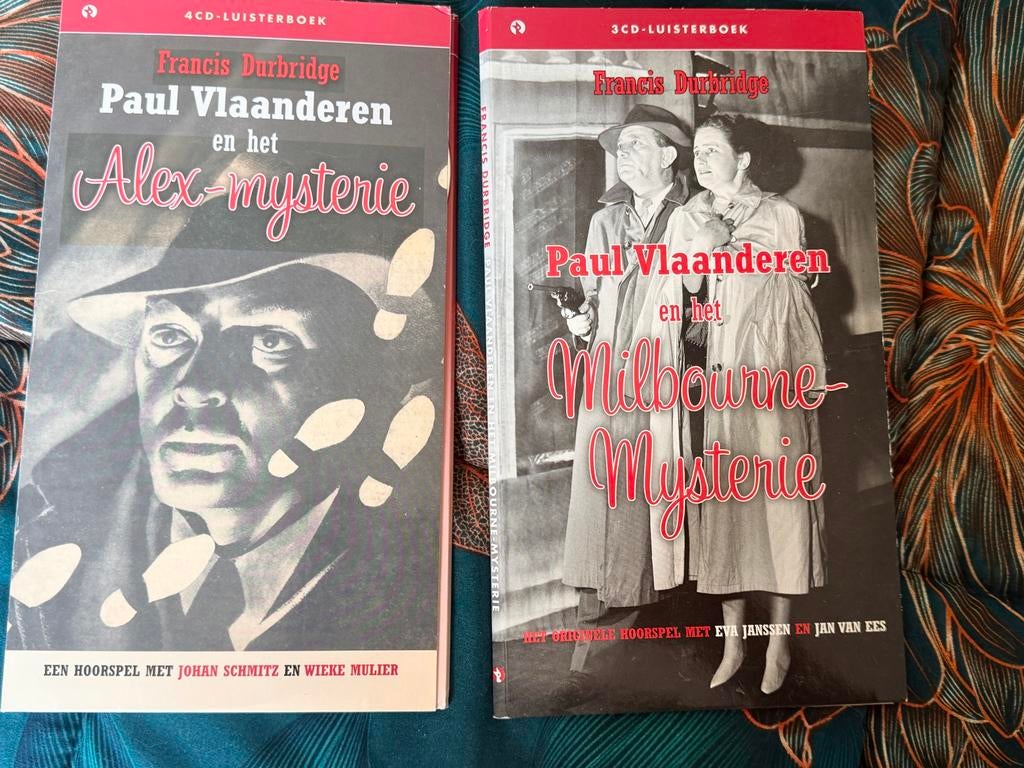 Paul van Vlaanderen hoorspelen: Alex- en Milbourne-mysterie, Boeken, Luisterboeken, Ophalen of Verzenden, Cd, Volwassene