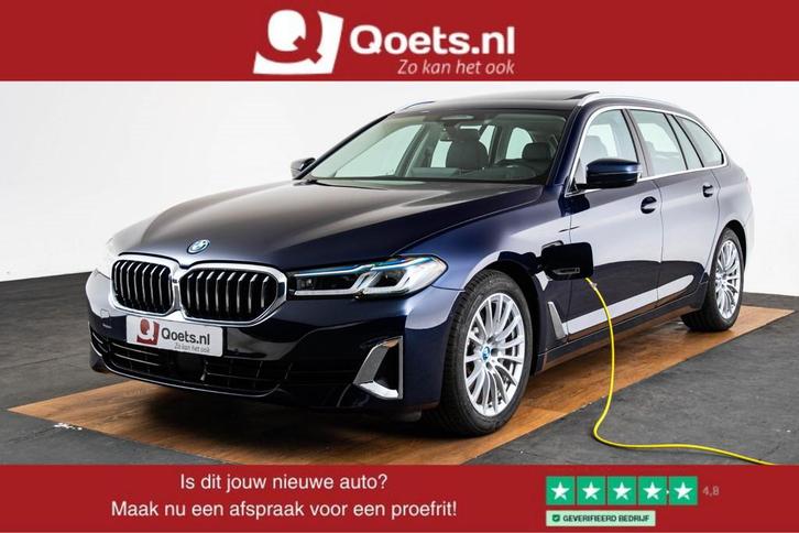 BMW 5-serie Touring 530e xDrive Luxury Line - Panoramadak -, Auto's, BMW, Bedrijf, Te koop, 5-Serie, 4x4, ABS, Adaptive Cruise Control