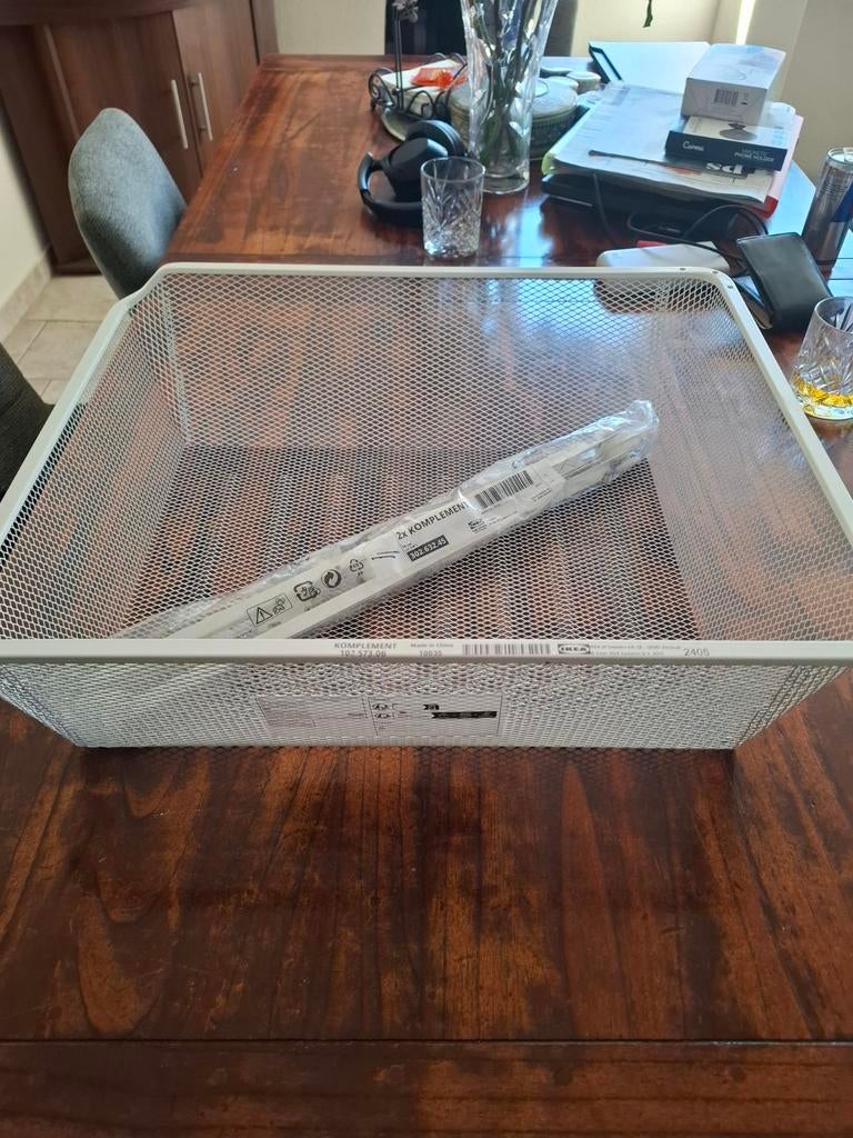 IKEA KOMPLEMENT Lade/Draadmand Wit (102.573.06), Ophalen of Verzenden, Nieuw