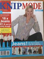 Knipmode augustus 2004 , 18 jeans patronen, Verzenden, Zo goed als nieuw, Vrouw, Knipmode