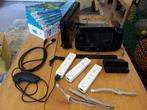 Zwarte Wii U + Games (Zelda BOTW, Wind Waker HD, meer) +++, Ophalen of Verzenden, Zo goed als nieuw, Met 3 controllers of meer