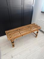 HKliving bankje, Ophalen, Minder dan 50 cm, 100 tot 125 cm, Riet of Rotan