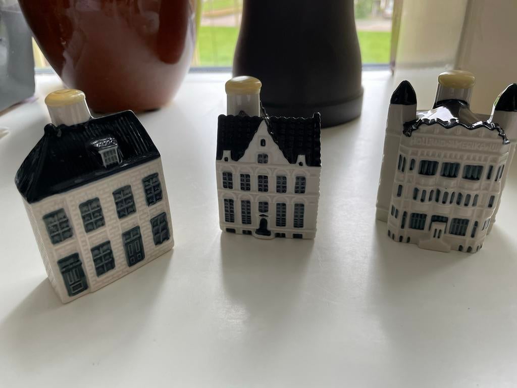 Delfts Blauw KLM huisjes - Set van 3. Nummers 97, 105 en 106, Verzamelen, KLM Huisjes, Ophalen of Verzenden, Nieuw