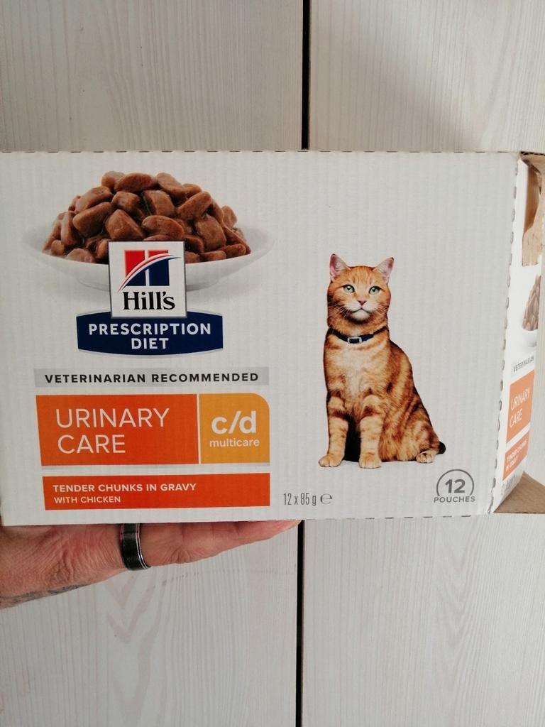 Hills urinary cd. Natvoer kat., Ophalen, Kat