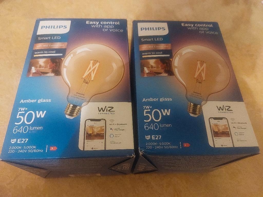 2x philips smart LED, Ophalen, Led-lamp, Gebruikt, Minder dan 30 watt