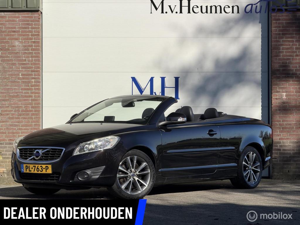 Volvo C70 Convertible 2.5 T5 230PK Dealer Ond Ember Black Au, Euro 5, C70, Gebruikt, Zwart