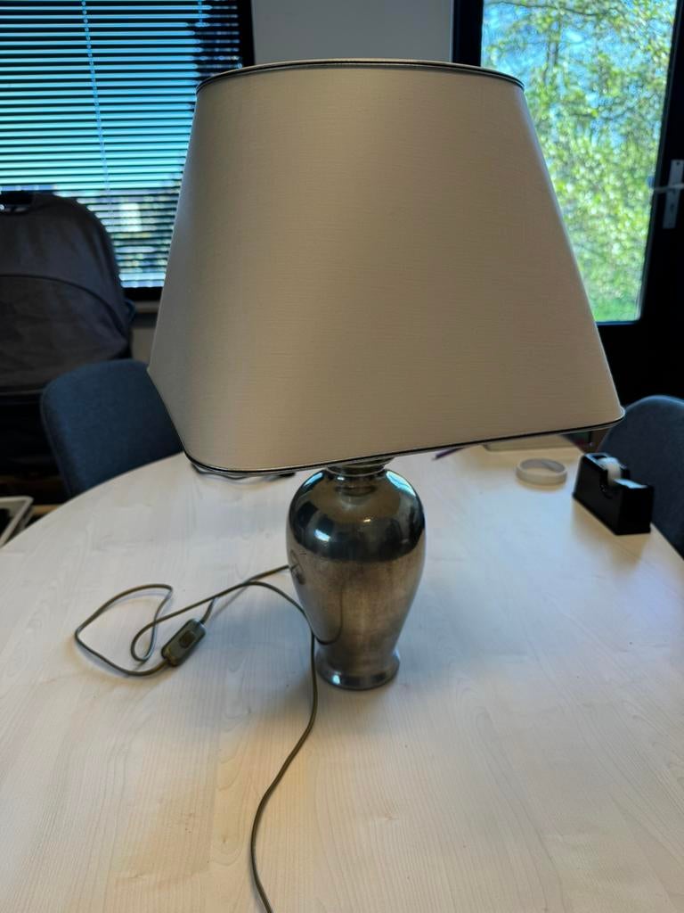 Tafellamp (+/- 60cm hoog), Huis en Inrichting, Lampen | Tafellampen, Ophalen of Verzenden, Zo goed als nieuw, 50 tot 75 cm