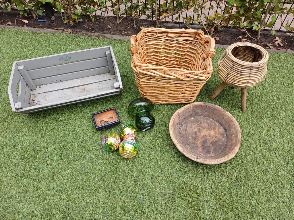 Tuin decoratie, Tuin en Terras, Bloembakken en Plantenbakken, Ophalen, Gebruikt, Tuin