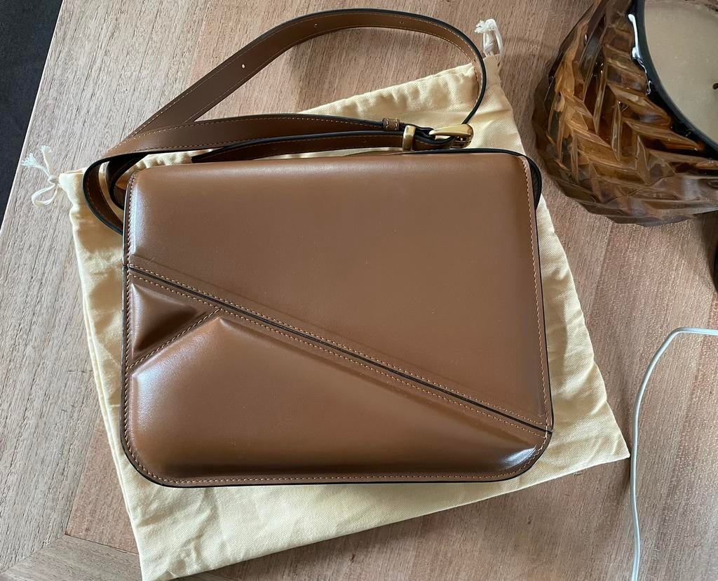 Wandler Trunk oscar bag Large, camel **new**, Ophalen of Verzenden, Nieuw, Bruin, Schoudertasje