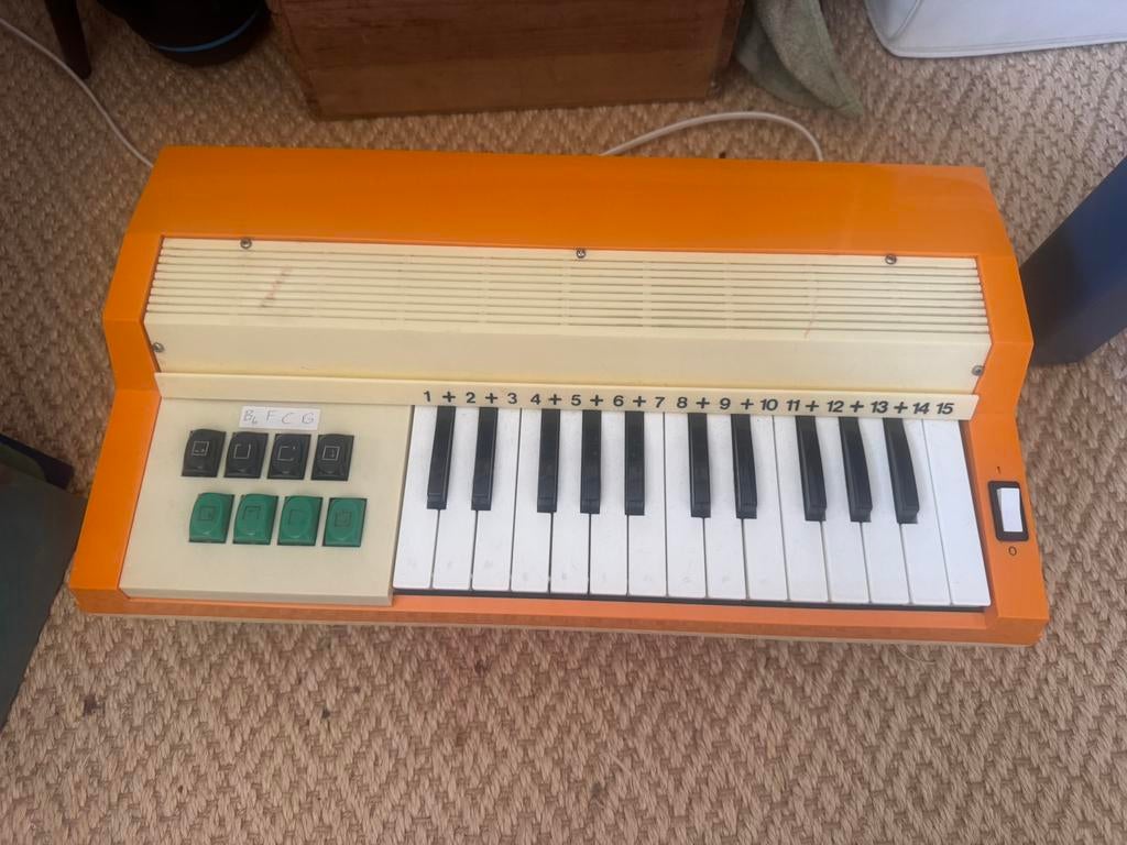 Orgeltje vintage, Ophalen of Verzenden, Zo goed als nieuw, Overige aantallen, Overige merken