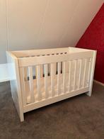 Baby peuter kinderbed ledikant Bopita hoogglans h.verstelb, Ophalen, Wit, Babybedje modern, Overige maten