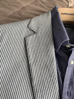 Seersucker jasje colbert maat 52, Ophalen of Verzenden, Zo goed als nieuw, Maat 52/54 (L), Grijs