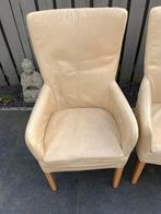 4x Eetkamerstoelen - Leer (opknapper), Ophalen, Gebruikt, Overige kleuren, Leer