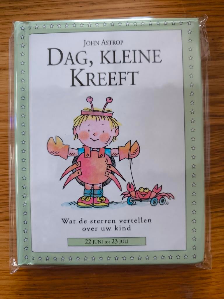 Sterrenbeeld boekje: Dag, kleine Kreeft, Ophalen of Verzenden, Overige typen